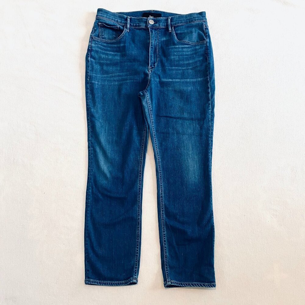 3X1 NYC jeans 31 high high waisted staight leg selvedge